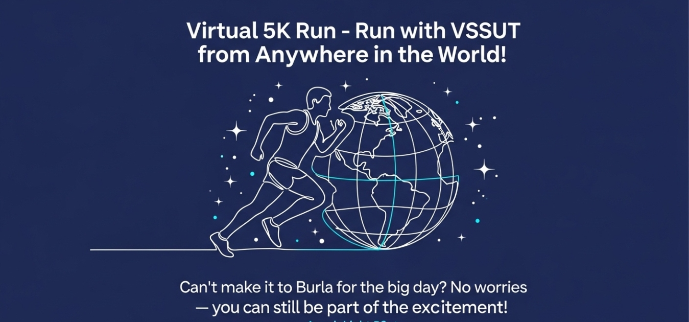 VSSUT Marathon Virtual 5K Banner